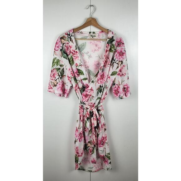 Show Me Your Mumu Women's Brie Robe Garden of Blooms Print Lightweight | OS - Picture 2 of 13